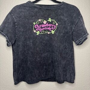 Strawberry Shortcake Women's Charcoal Tee